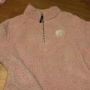 Ivory Ella Pink Sherpa